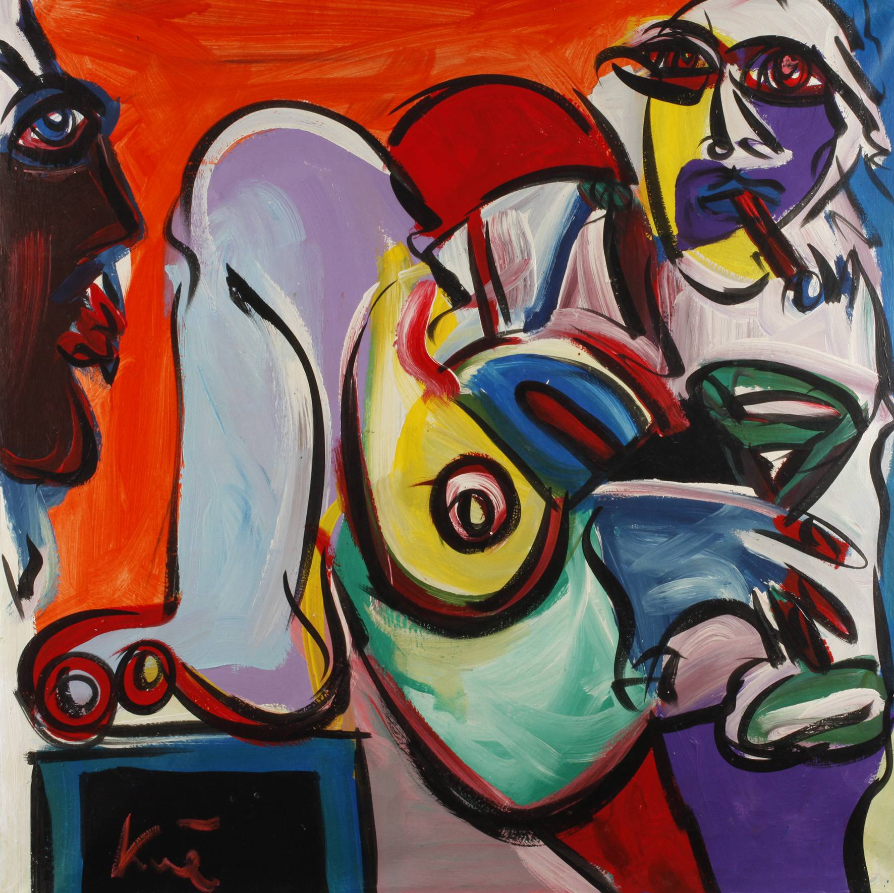 Peter Keil, ”Der Teufel am Tisch”