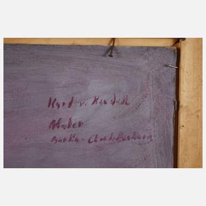 Kurt von Keudell, Blumenstillleben