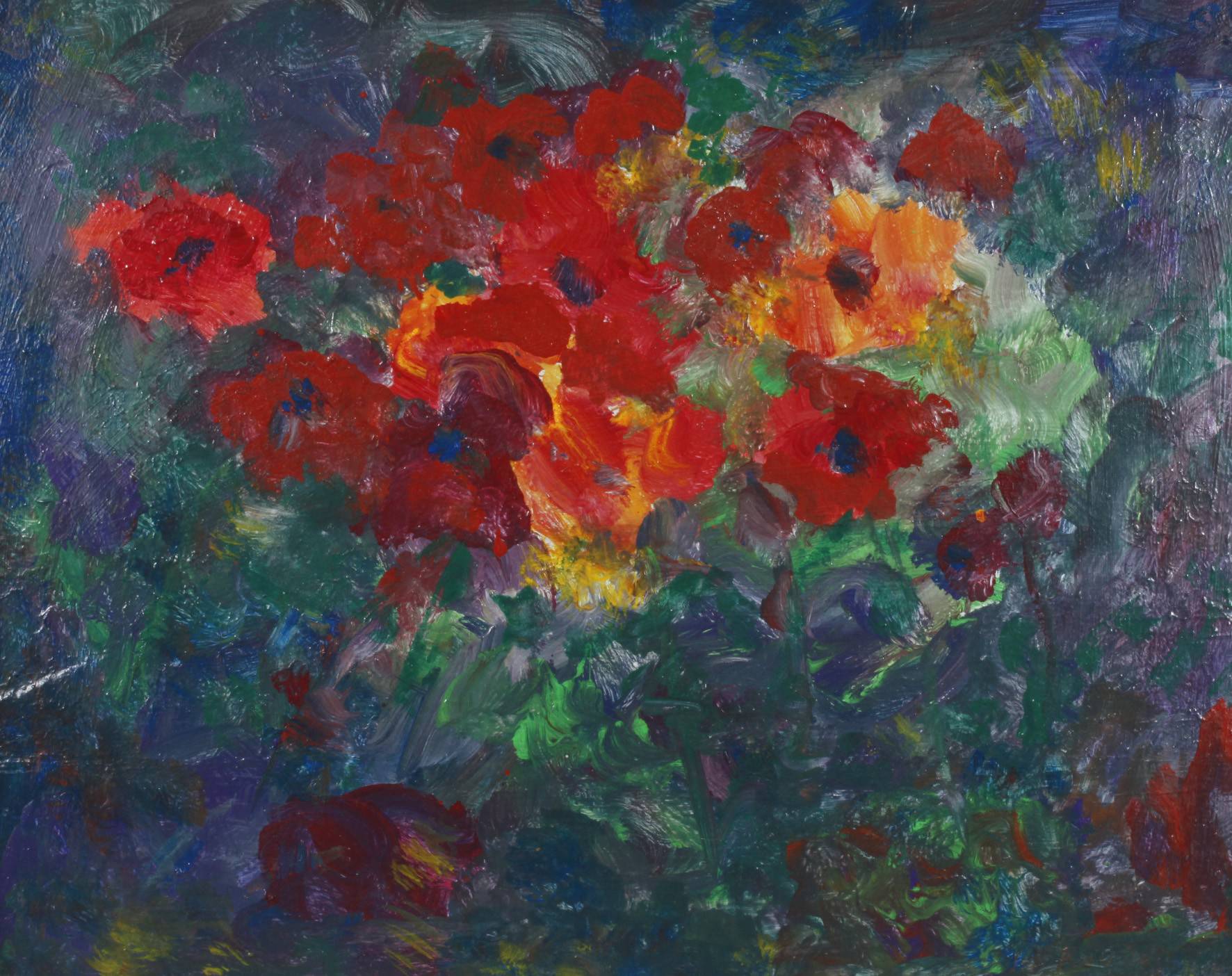 Kurt von Keudell, Blumenstillleben