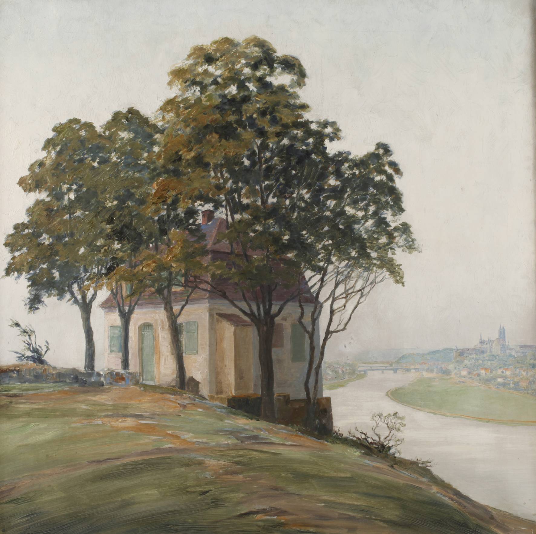 Hans Kirst, Blick auf Meißen