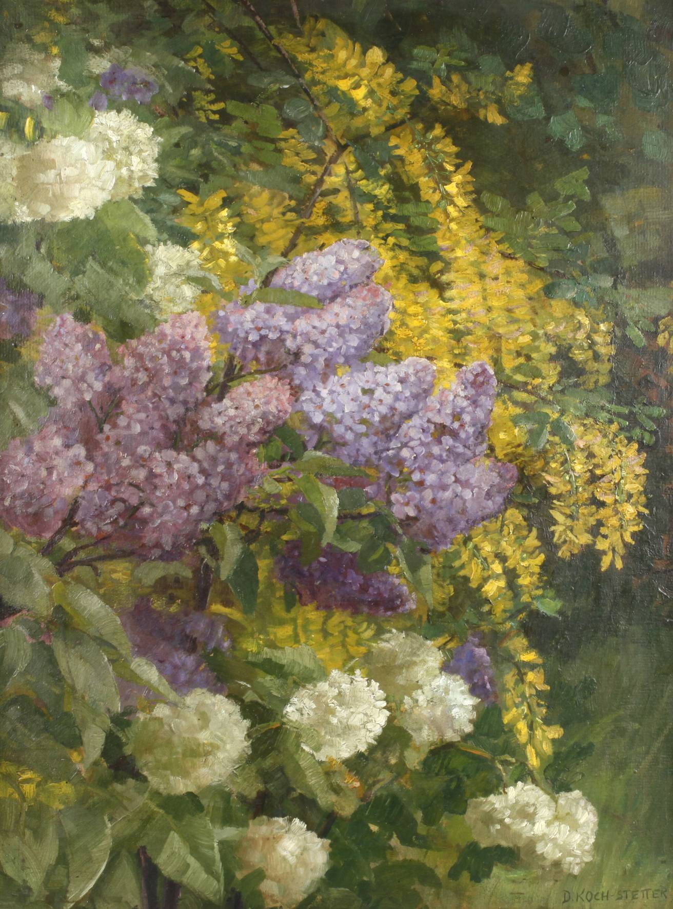 Dora Koch-Stetter, Blühende Sträucher