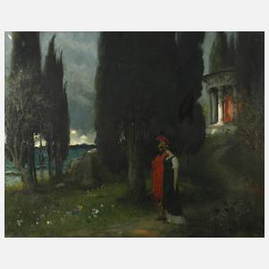 Ferdinand Leeke, In Arkadien