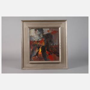 Zora Marinova, attr., Abstraktes Damenportrait