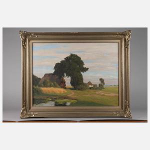 Prof. Paul Müller-Kaempff, Norddeutsche Sommerlandschaft