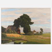 Prof. Paul Müller-Kaempff, Norddeutsche Sommerlandschaft111