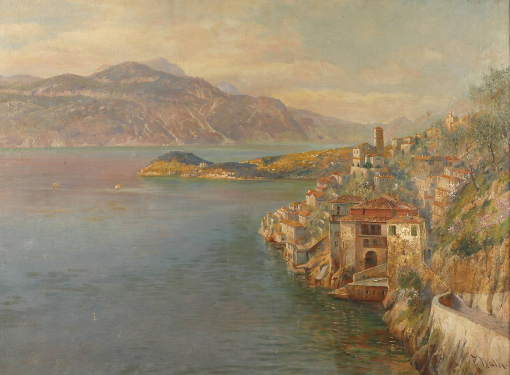 Friedrich Nath, ”Bellagio – Comer-See”