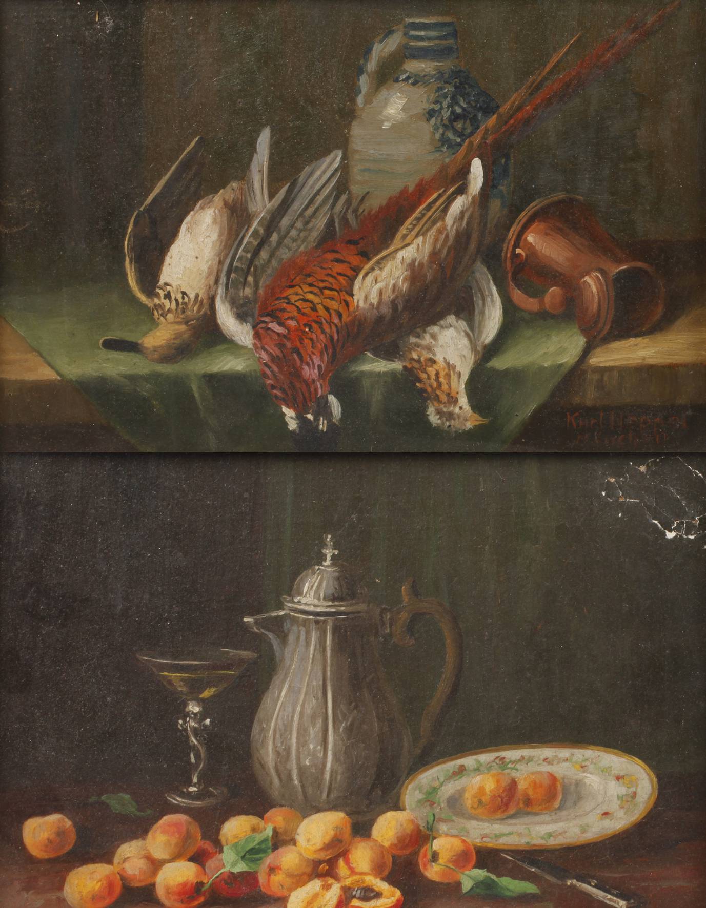 Karl Neppel, Zwei Miniatur-Stillleben