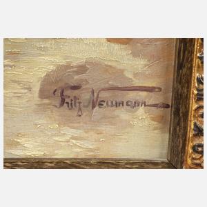 Fritz Neumann, Kosake zu Pferd