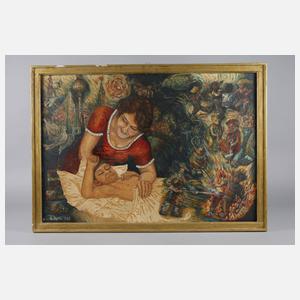 G. Opitz, Träumendes Kind