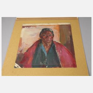 Hans Paap, Portrait eines Taos-Indianers