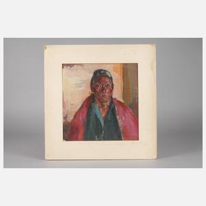 Hans Paap, Portrait eines Taos-Indianers