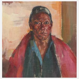 Hans Paap, Portrait eines Taos-Indianers