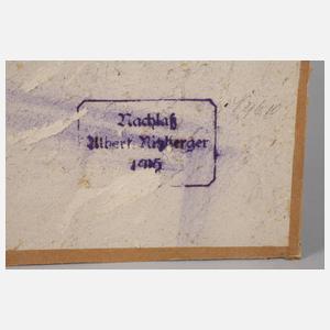 Albert Ritzberger, attr., Studie zur Lorelei