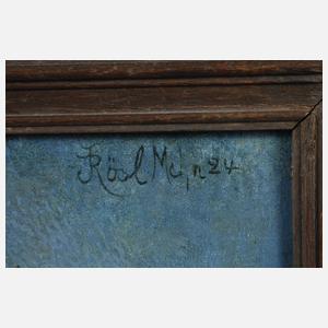 Josef Rösl, Karpfen im Teich