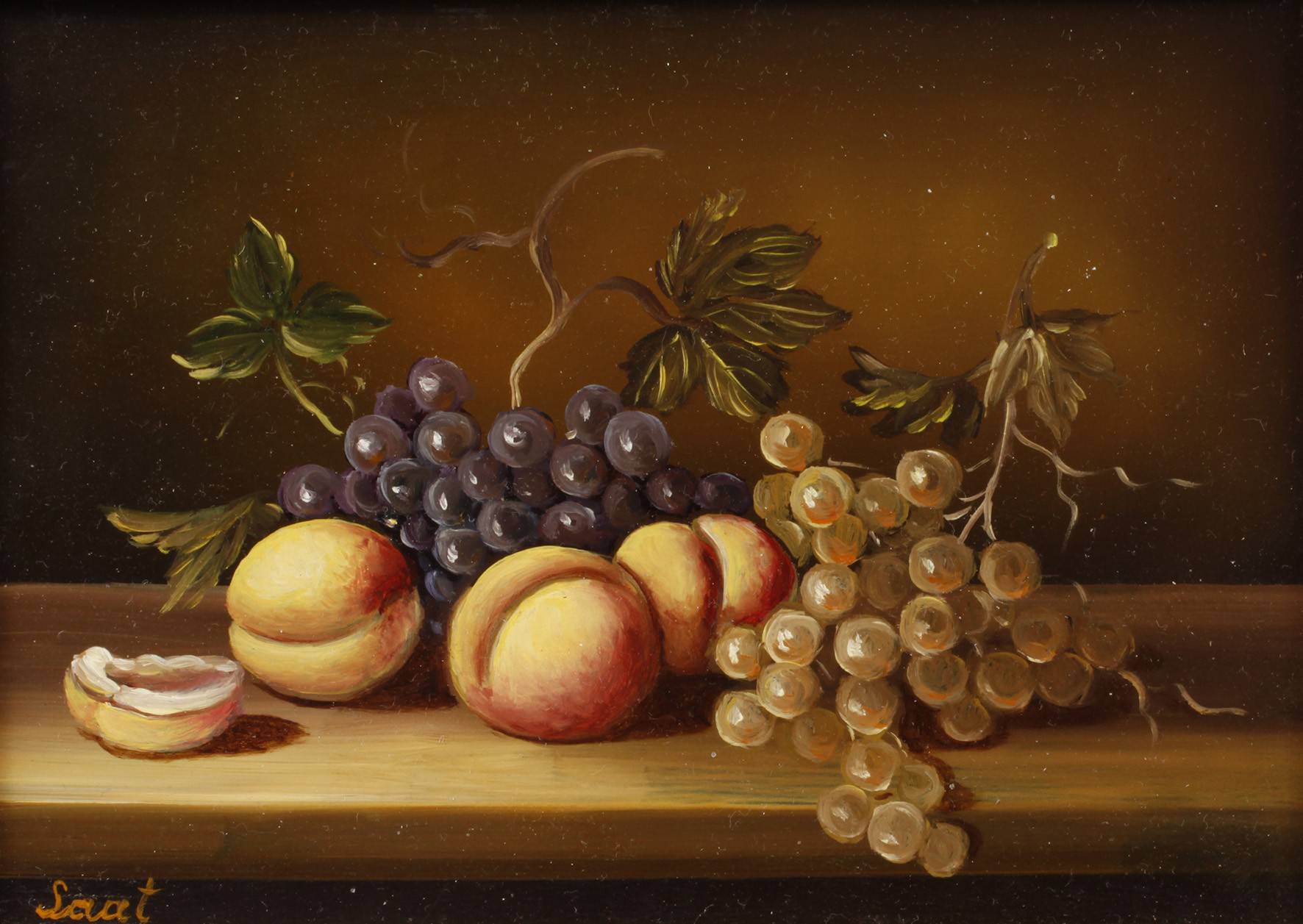Saat, Kleines Früchtestillleben