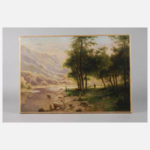 Hans Schaefer, attr., Jagd am Berge