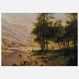 Hans Schaefer, attr., Jagd am Berge