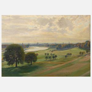 Oskar Schreyer, Blick auf Dresden