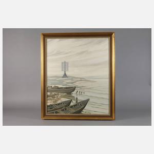 Franz Theodor Schütt, Bei Kamminke im Stettiner Haff