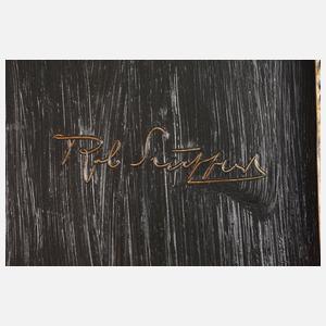 Prof. Robert Seuffert Senior, Alte Frau mit Zinnkrug