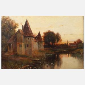 Tapper, ”An der Stadtmauer in Weißenburg”