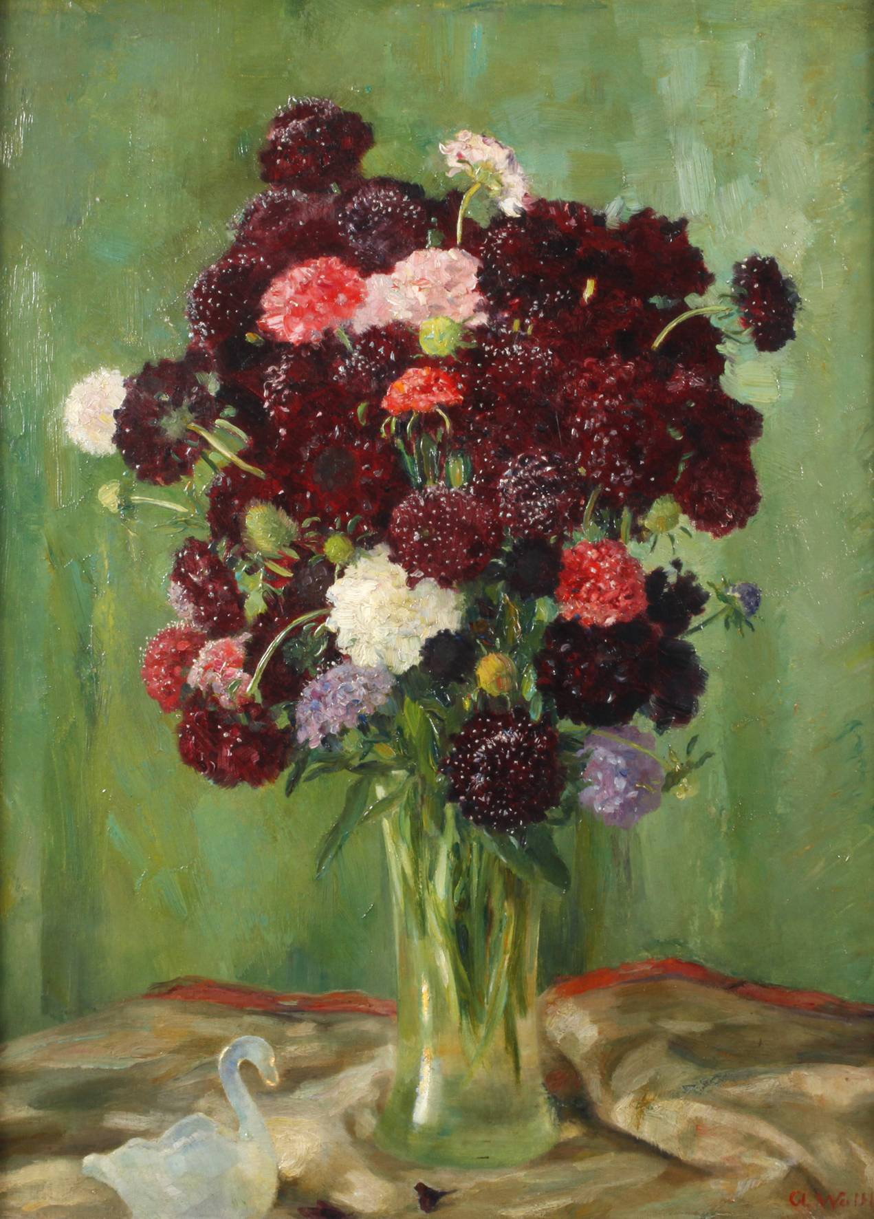 Clara Walther, Blumenstillleben