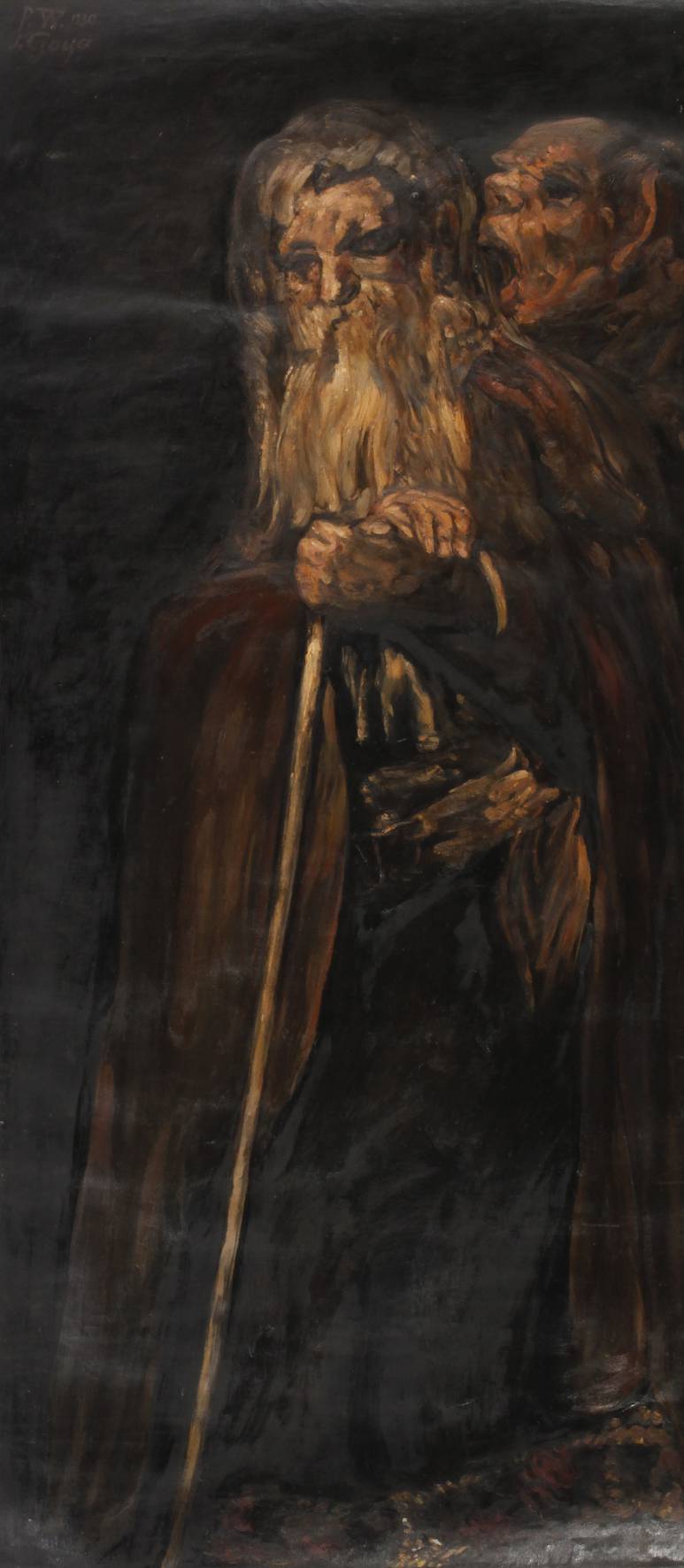 Paul Weiser, ”Zwei Mönche”