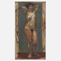 Paul Weiser, attr., Stehender Frauenakt111