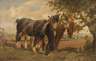 Wilhelm Westerop, Rastende Ackerpferde