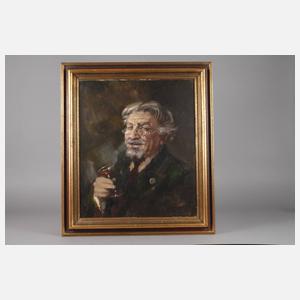 E. Winning, Mann mit Likörglas