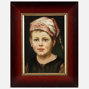 Charles Wittmann, Jungenportrait