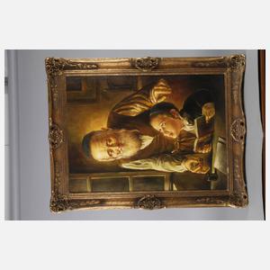 Alter Jude mit Enkel