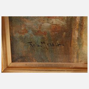 Kirchgang in den Alpen