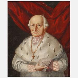 Portrait eines geistlichen Fürsten