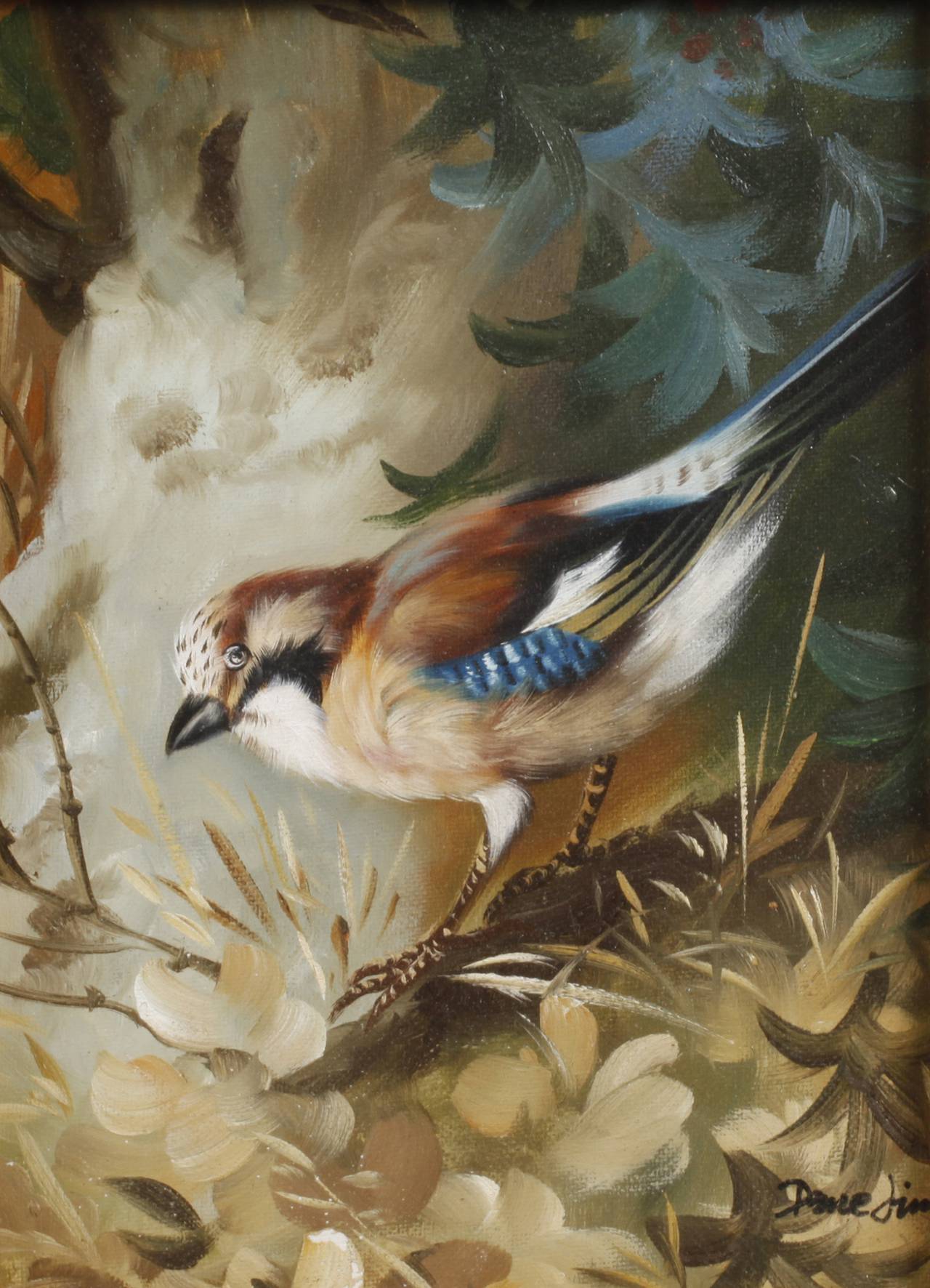 Eichelhäher im Geäst