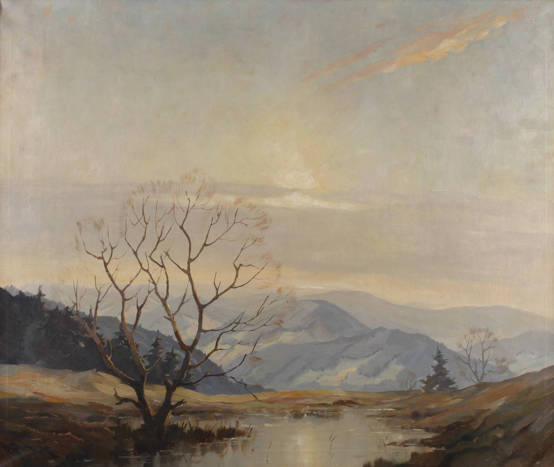 Herbstliche Gebirgslandschaft