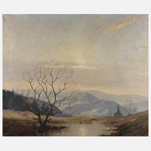 Herbstliche Gebirgslandschaft