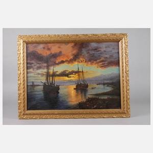 Sonnenuntergang am Meer