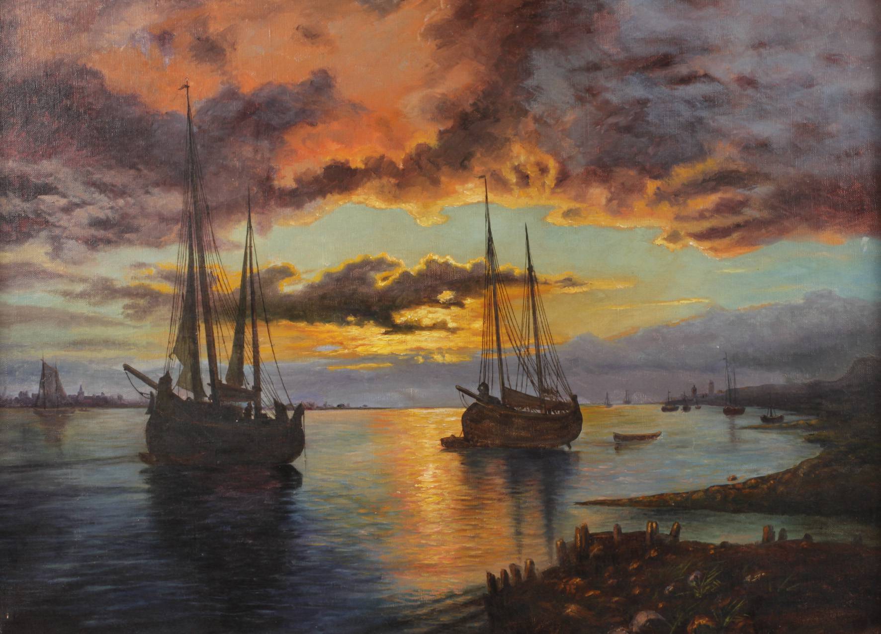 Sonnenuntergang am Meer