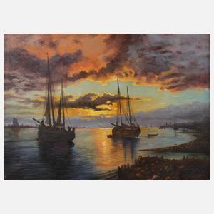 Sonnenuntergang am Meer