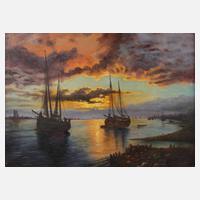 Sonnenuntergang am Meer111