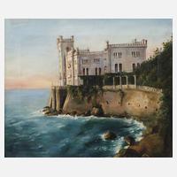 Ansicht Schloss Miramare bei Triest111