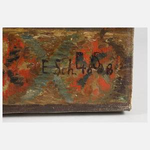 Schreibtischstillleben mit Pfeife