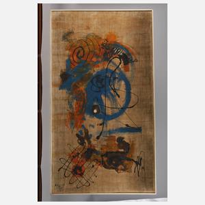 Abstrakte Komposition des Informel