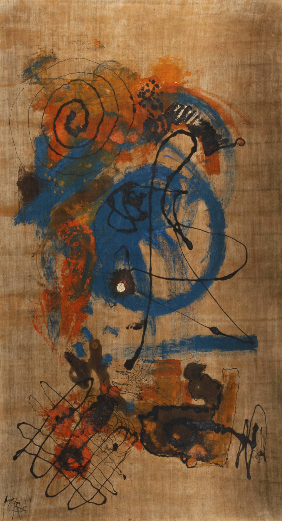 Abstrakte Komposition des Informel