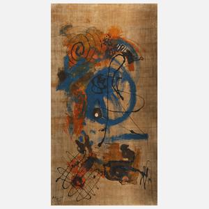 Abstrakte Komposition des Informel