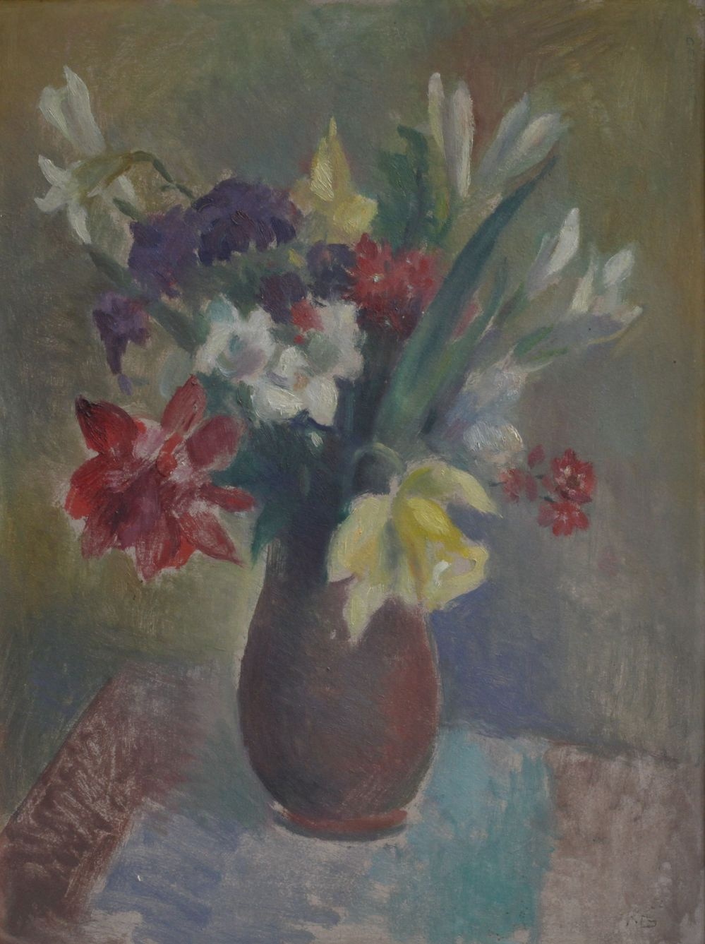 Karl Gunschmann, Blumenstillleben