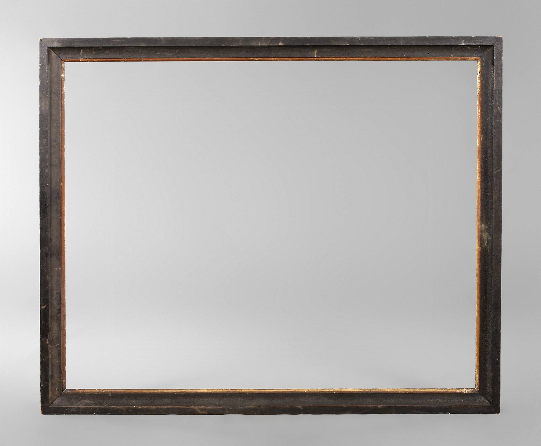 Ebonisierte Leiste mit Goldkante um 1800