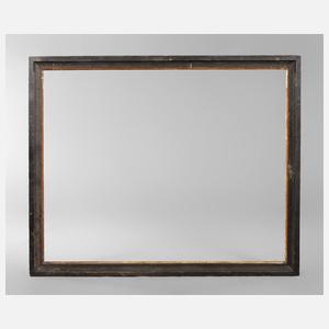 Ebonisierte Leiste mit Goldkante um 1800