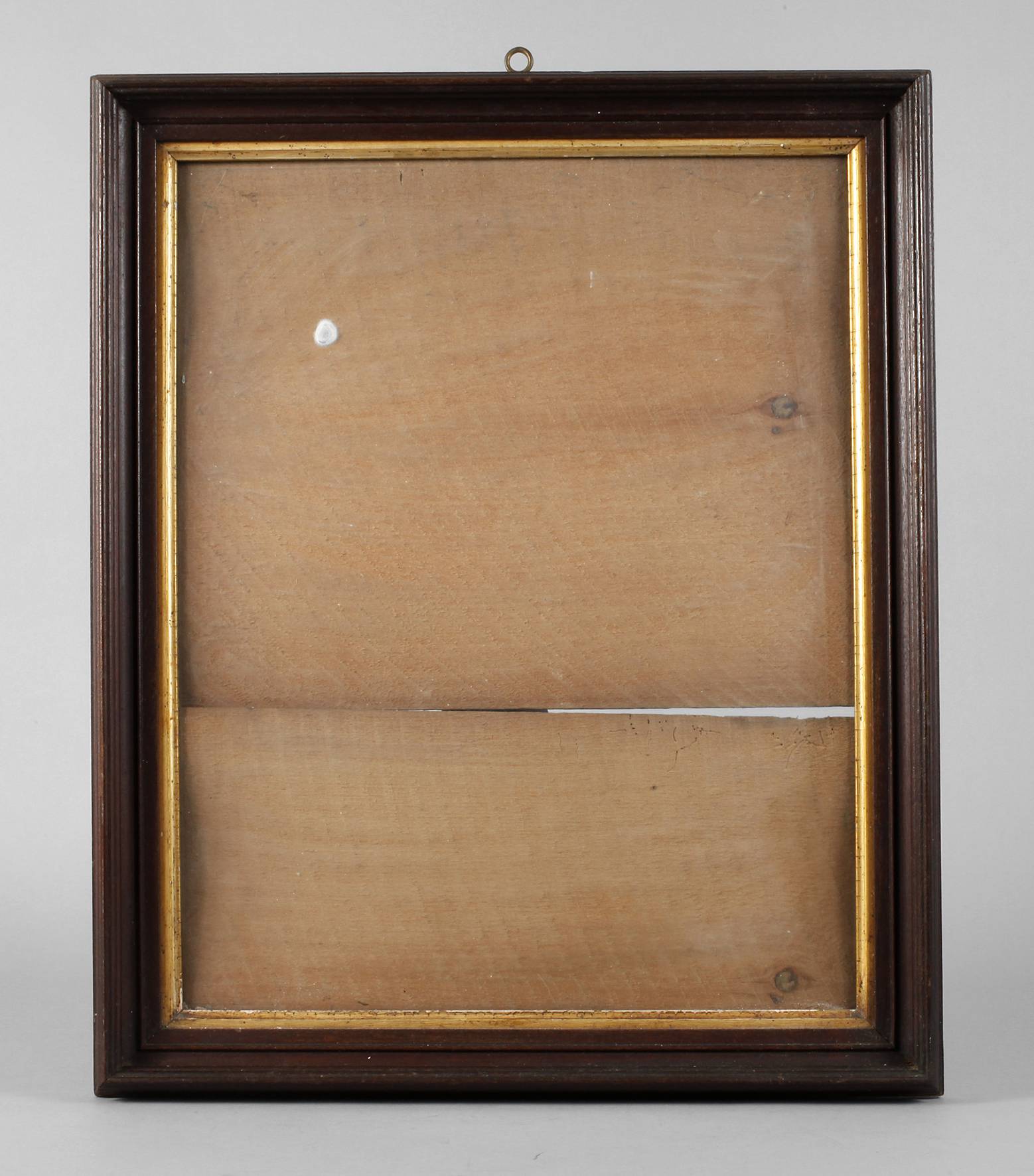 Eichenleiste mit Goldkante um 1900